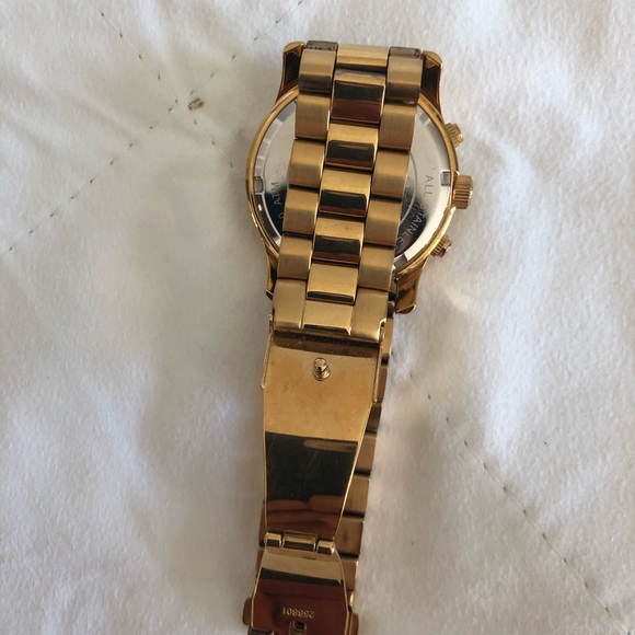 Michael Kors RUNWAY gold watch main image 4
